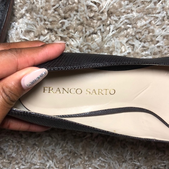 Franco Sarto Baroque Platform Heel Brown Size 10 M - Picture 7 of 7